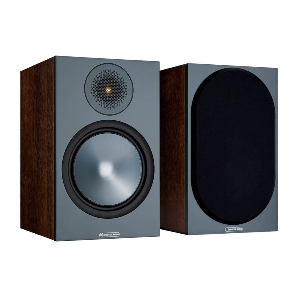 ลำโพงบุ๊คเชล์ฟ MONITOR AUDIO : BRONZE-100 6G (สีวอลนัท) 